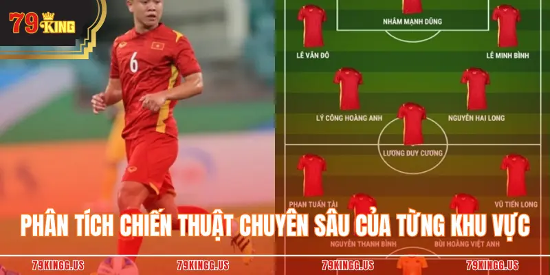 Phân tích chiến thuật chuyên sâu của từng khu vực